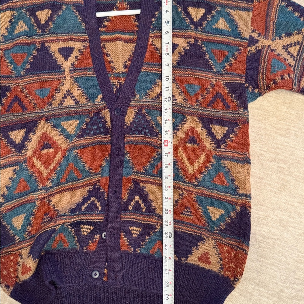 VTG Peruvian Connection Multicolor Geometric Card… - image 10